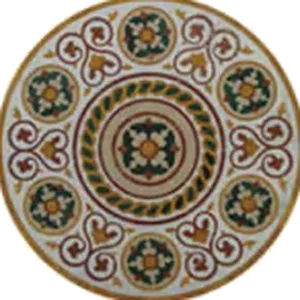 Waterjet medallions, design 4