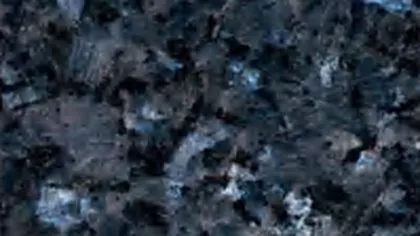 Blue Pearl granite slab: dark blue-grey crystals with a silvery blue sheen