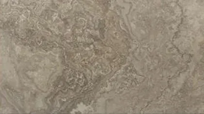 Coffee Wood marble, cross cut: swirling coffee and taupe clouds