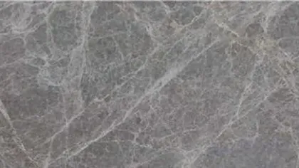 Hermes Grey marble: mid grey ground under a dense mesh of fine white veins
