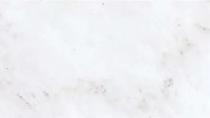 Oriental White marble: hazy grey clouds and faint veins on white