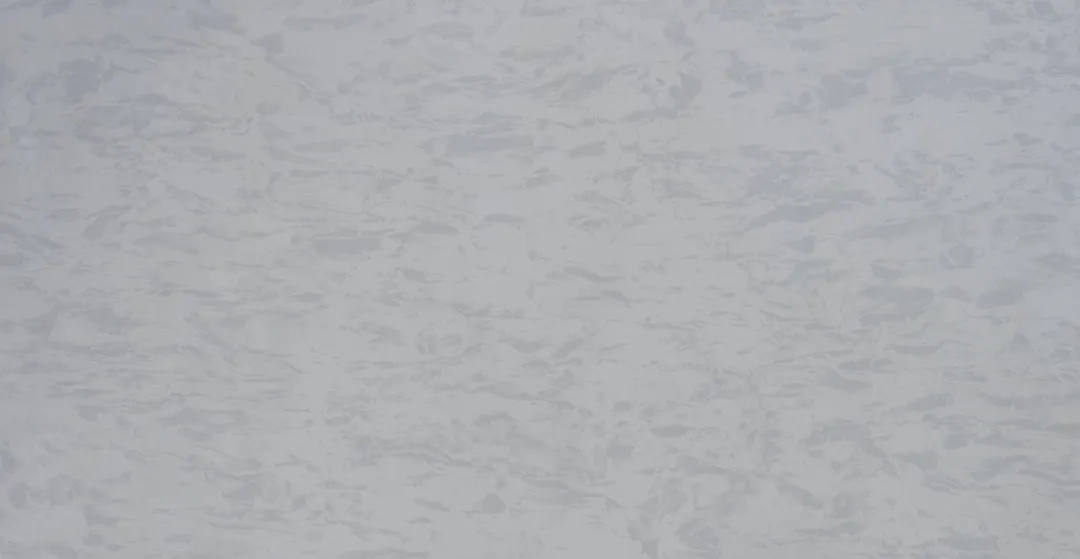 Carrara Morbido quartz slab: gentle grey clouds over white