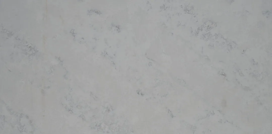Grigio Chiaro quartz slab: light grey with faint darker veining